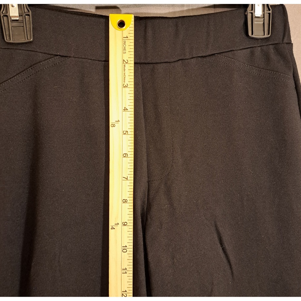 Michael Kors Stretchy Dress Pants Women's Size Medium Black - Picture 2 of 9